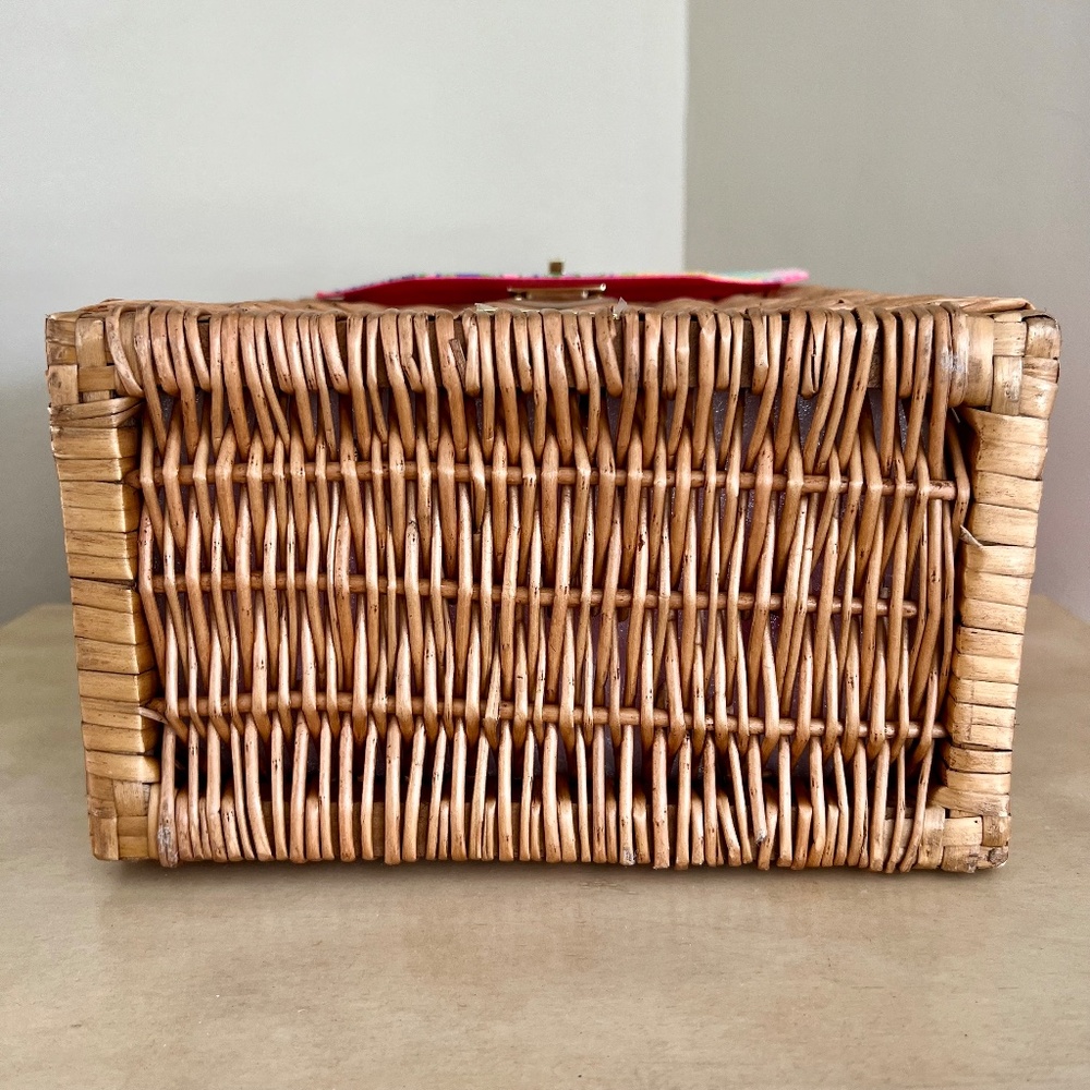 πLilly Pulitzer Wine / Beverage Basketπ - Picture 8 of 14